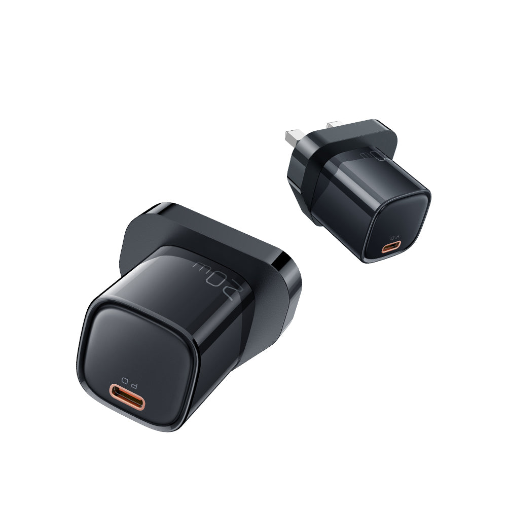 20W 1A PD Fast Charger (UK) + C to C cable 1.2m