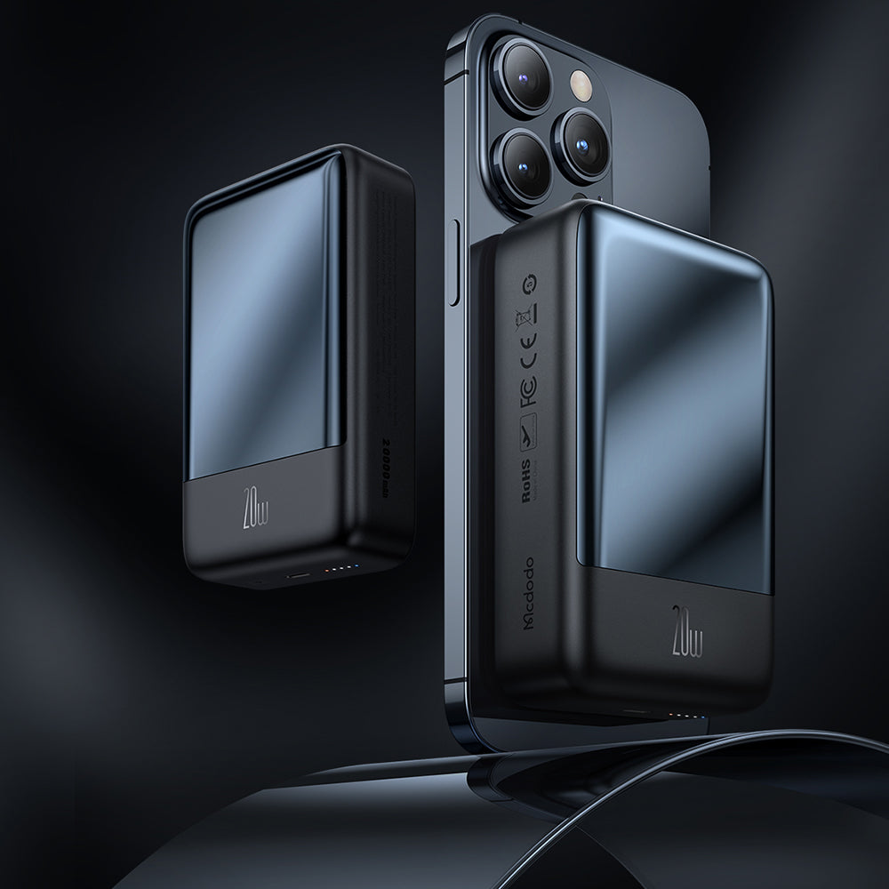 20W Magnetic Wireless Charging 20000 mAh 1C Power Bank