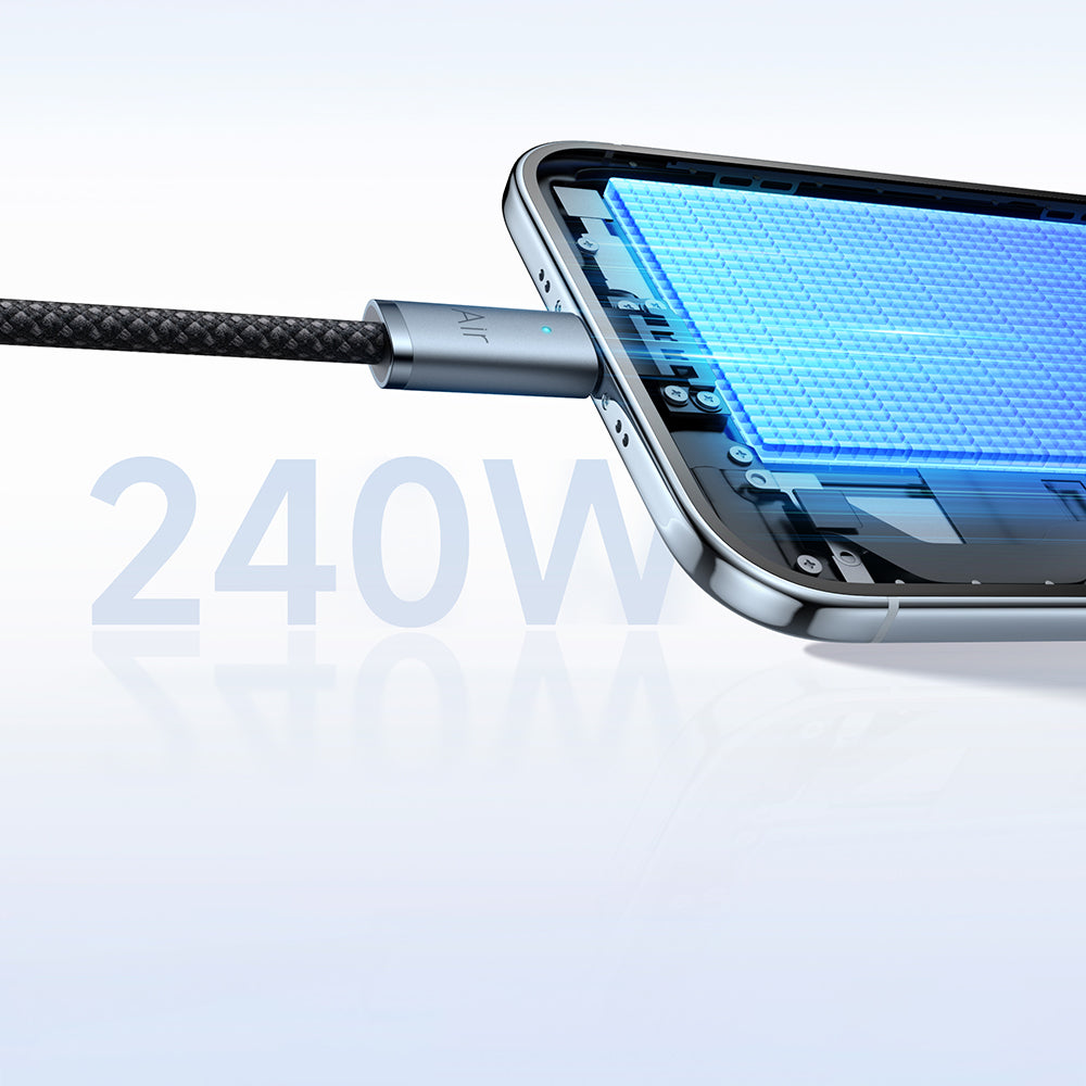 Cab Luma 240W USB-C to USB-C Air Cable Ultra-Thin & Ultra-Slim