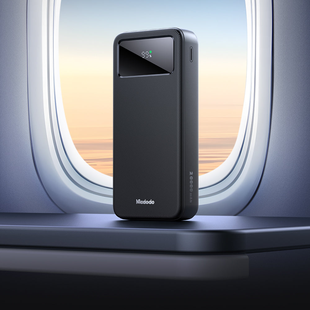 22.5W Large LED Display 20000 mAh 1C+2A Power Bank