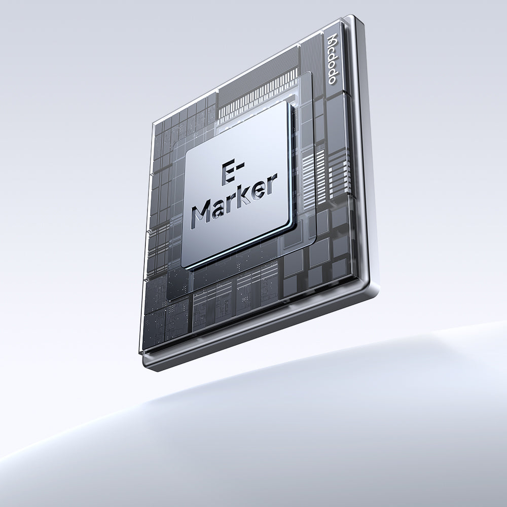 100W USB-C to USB-C Transparent Cable with Charging Light 1.2m