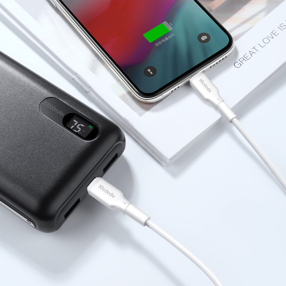 36W Type-C to Lightning Data Cable 1.2m