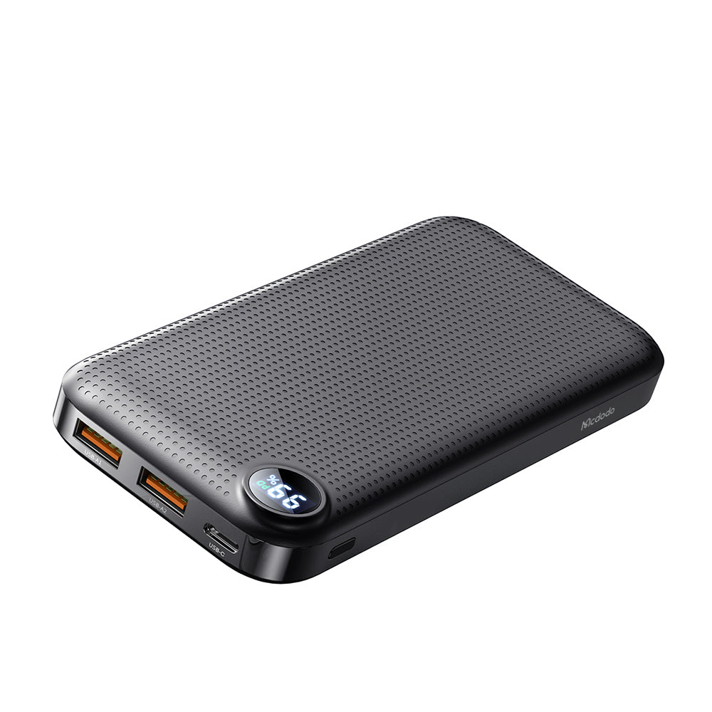 Longan Series 22.5W PD+QC 10000 mAh Power Bank with Digital Display