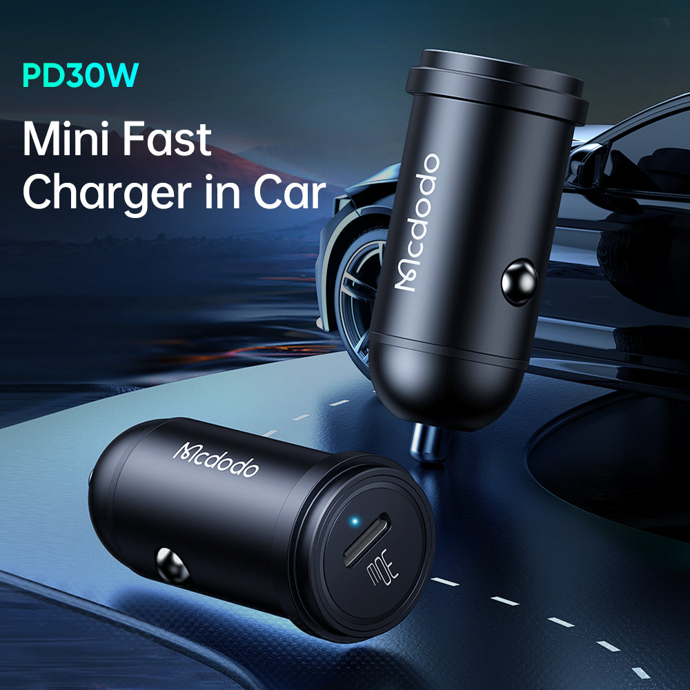 30W 1C PD Fast Car Charger