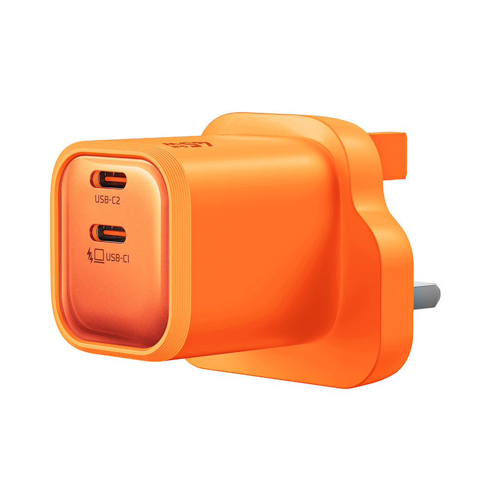 Gana Mini 45W Ultimate Mini GaN Charger with Dual USB-C Ports (UK)