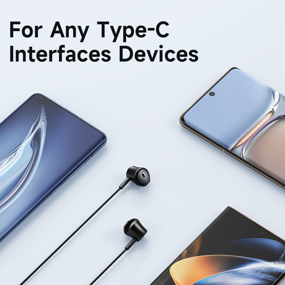 Type-C Wired Earphone (Flat-ear Version)
