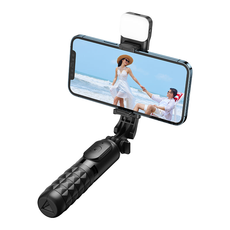 Wireless Selfie Stick Single Lamp