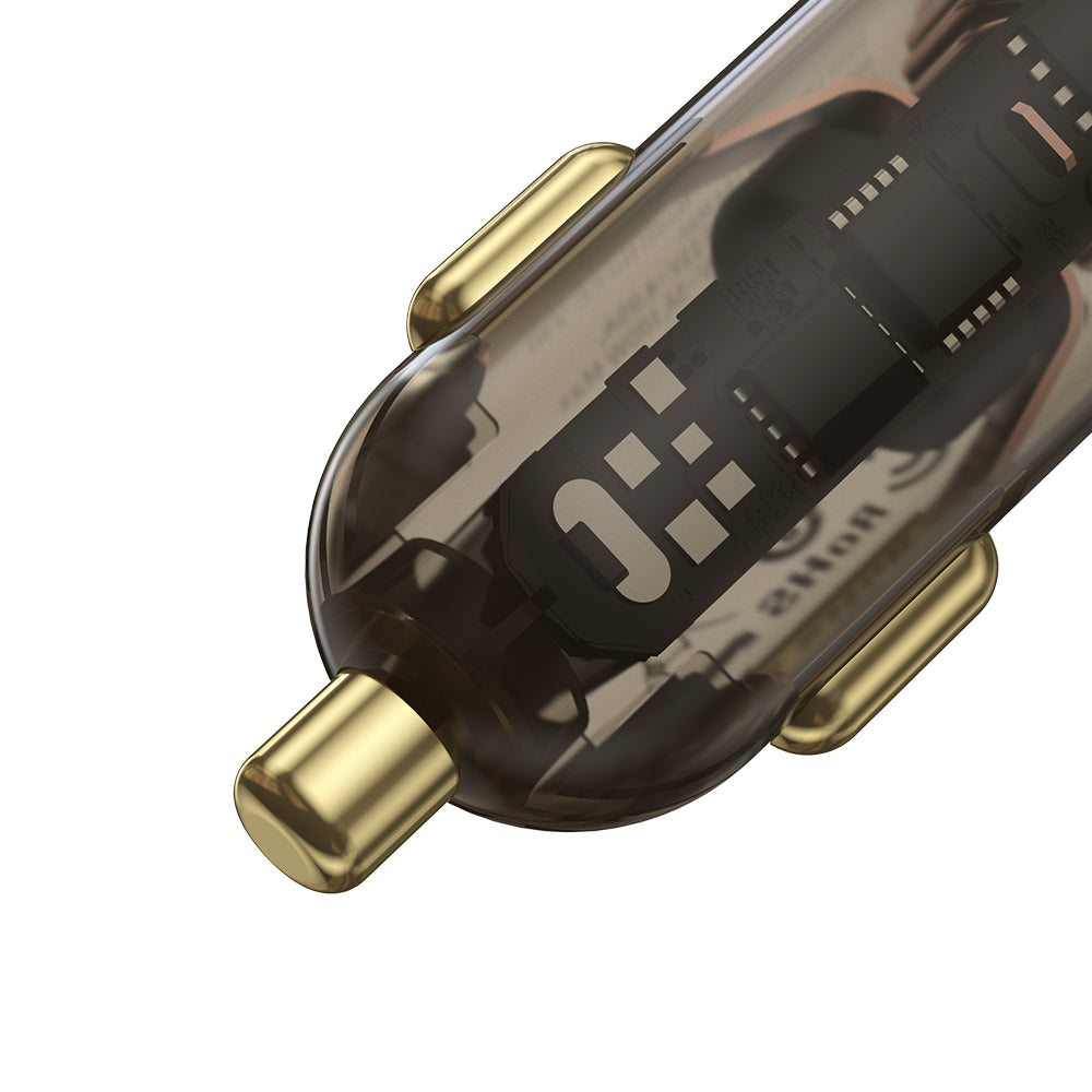 100W Digital Display 2C+1A PD Fast Car Charger