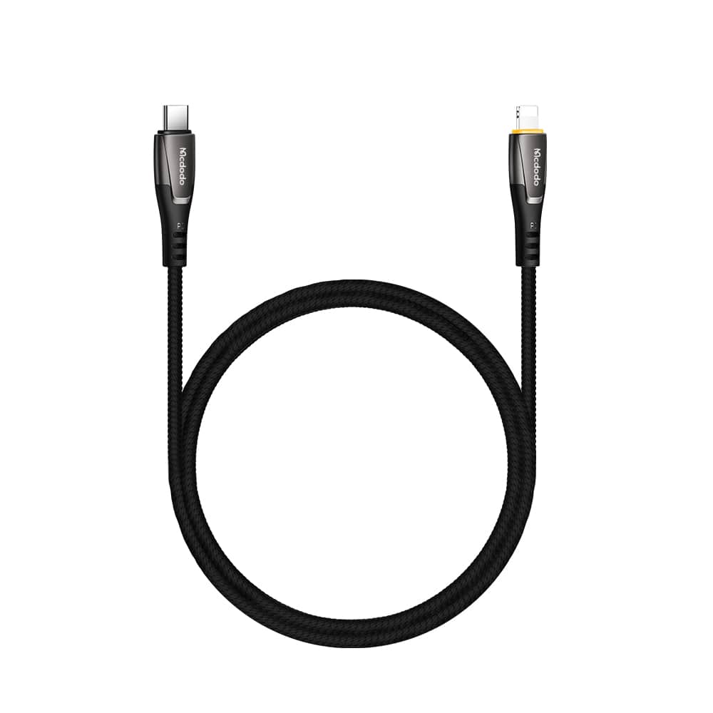 Porsche Series PD Type-c to Lightning Cable with LED 1.2m