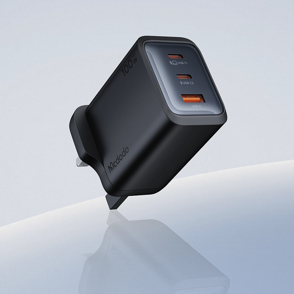 Gana Mini 100W Ultimate Mini Gan Charger with 2 USB-C and 1 USB-A Ports