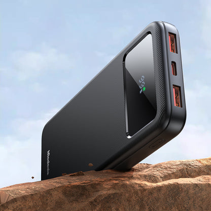 22.5W Large LED Display  10000 mAh 1C+2A Power Bank