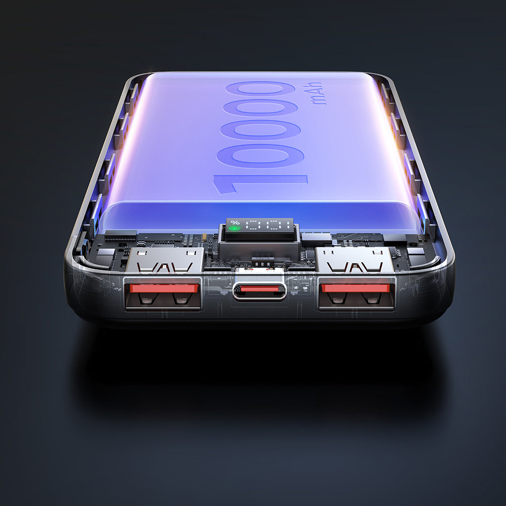 22.5W Large LED Display  10000 mAh 1C+2A Power Bank