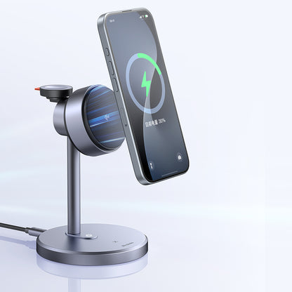 MagQ Qi2 Magnetic Wireless  Charging Station 3 in 1 Stand  (Qi2 Officially Certified)