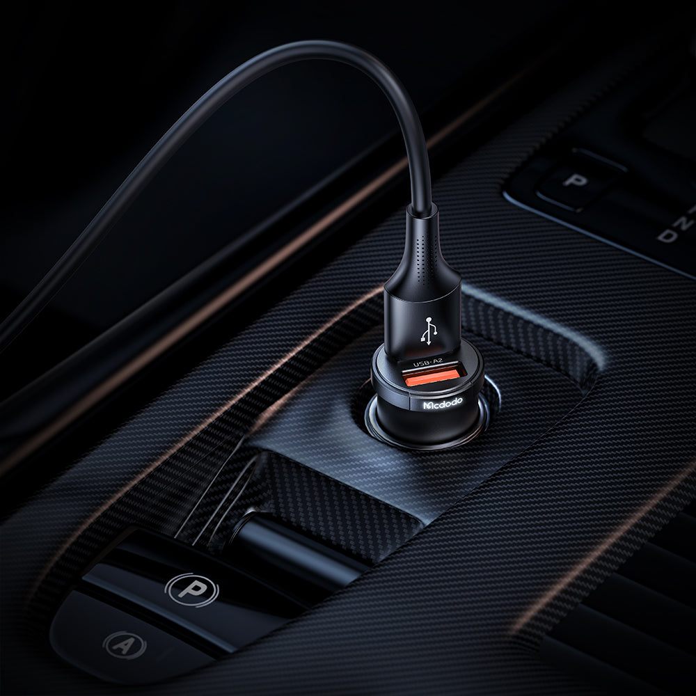 15.5W 2A Car Charger with LED