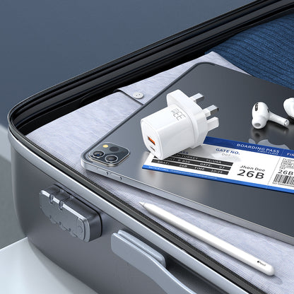 33W 1C+1A GAN Fast Charger (UK)