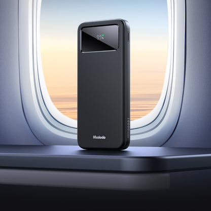 22.5W Large LED Display  10000 mAh 1C+2A Power Bank