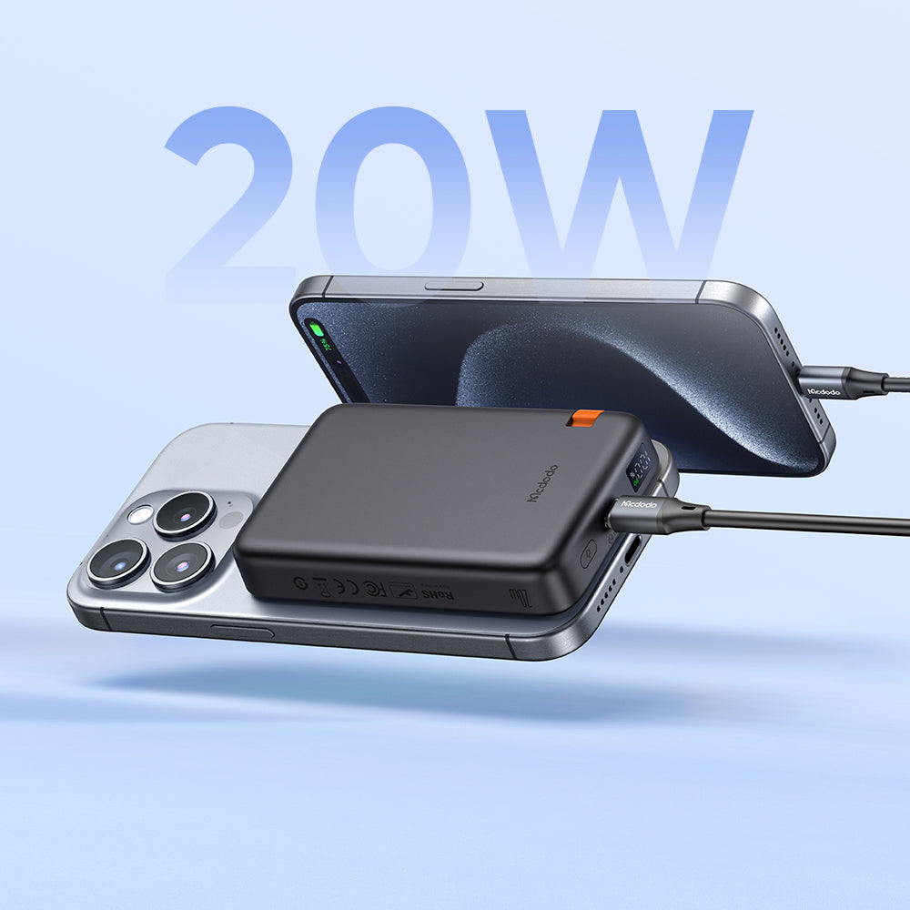 20W Magnetic+Apple watch Wireless  Charging 10000mAh Power Bank