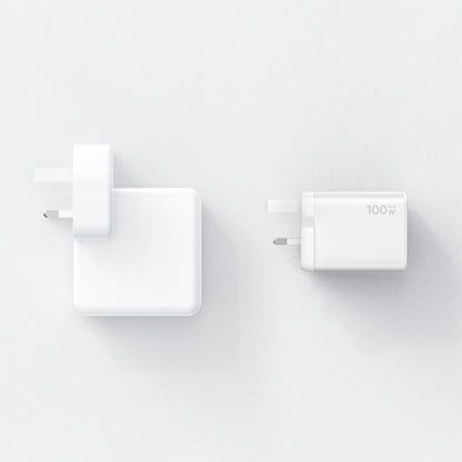 Gana Mini 100W Ultimate Mini Gan Charger with 2 USB-C and 1 USB-A Ports
