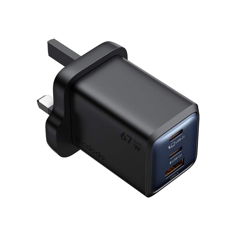 Gana Mini 67W Ultimate Mini GaN Charger with 2 USB-C and USB-A Ports