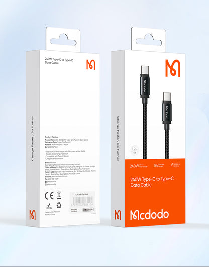 240W Type-C to Type-C Data Cable 2m