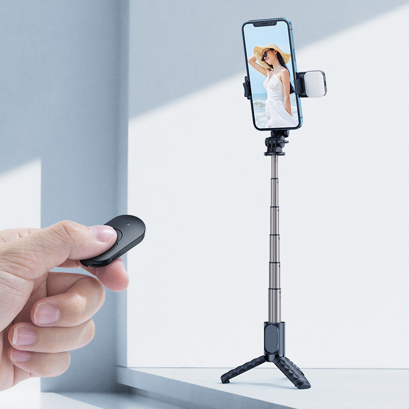 Wireless Selfie Stick Single Lamp