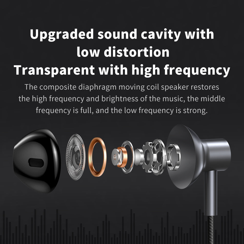 Oversea version DC3.5 Wired Earphone