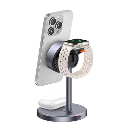 MagQ Qi2 Magnetic Wireless  Charging Station 3 in 1 Stand  (Qi2 Officially Certified)