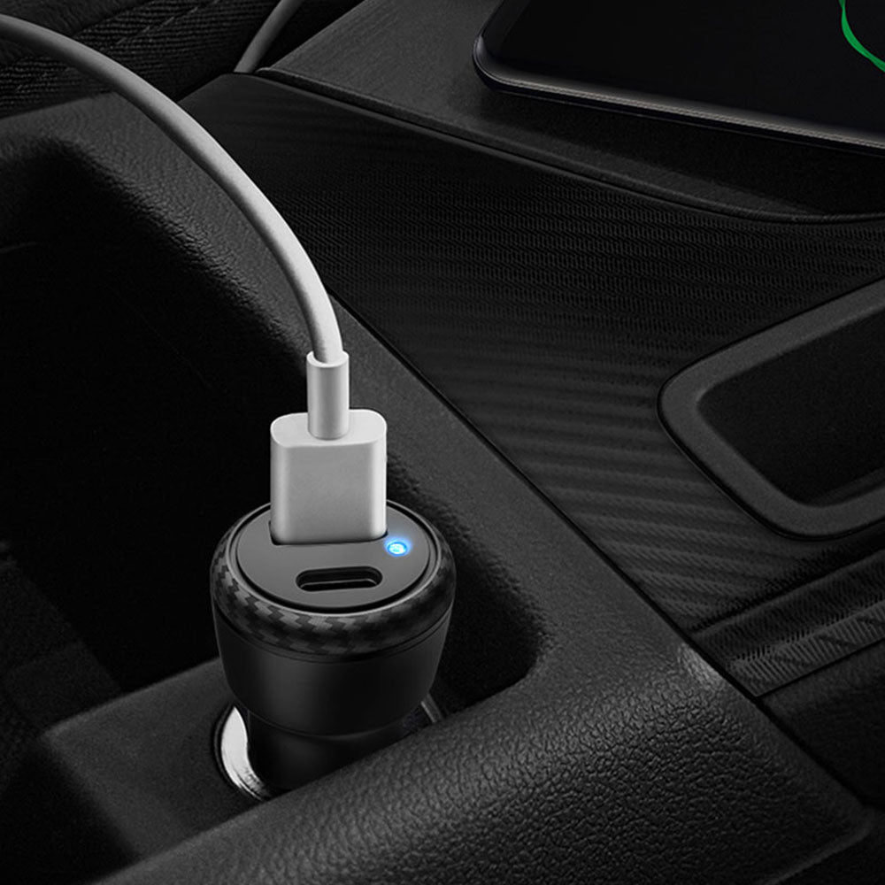 38W 1C+1A PD Fast Car Charger