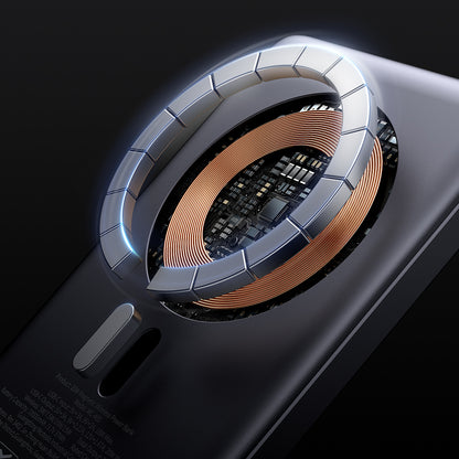 20W Magnetic Wireless Metal Ultra-Thin  10000 mAh 1C Power Bank