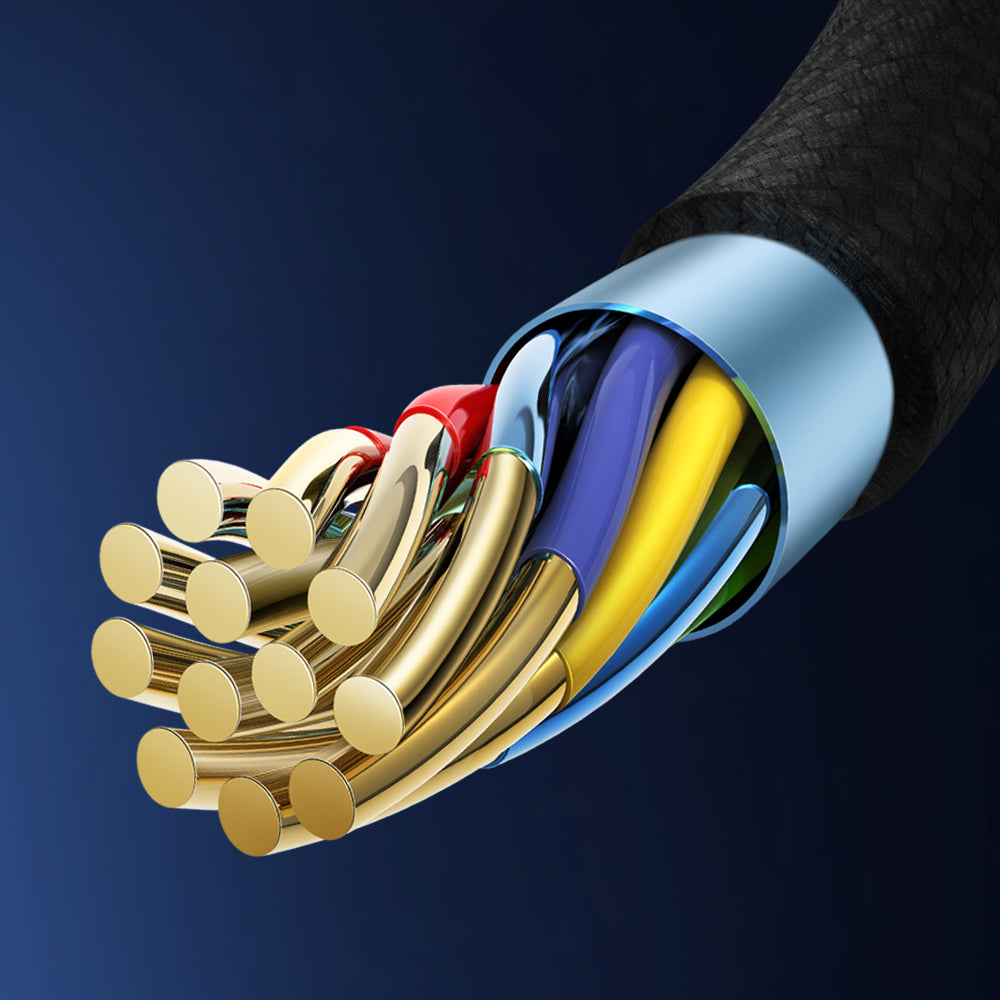 2 in 1 PD Fast Charge Data Cable Connector Type: Type-C to Type-C & Lightning