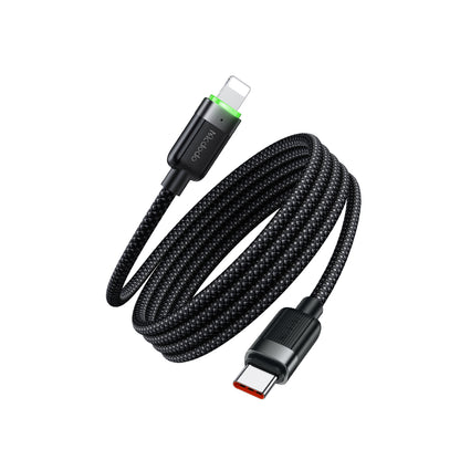 USB-C to Lightning 36W Magnetic  Self-Winding Data Cable 1.2m