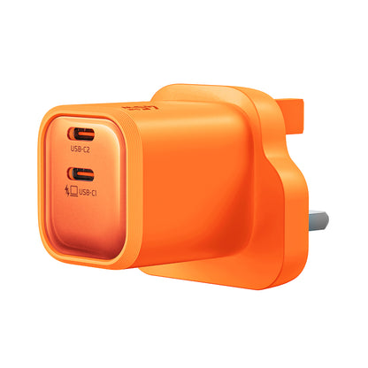 Gana Mini 45W Ultimate Mini GaN Charger with Dual USB-C Ports (UK)