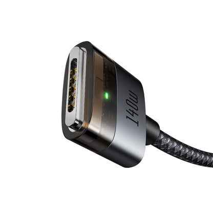 Cab Luma 140W USB-C to Magsafe 3 Cable with Indicator Lights