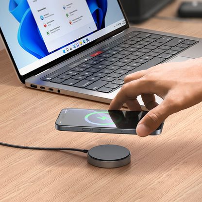 15W Qi2 Magnetic Wireless Charging Pad  (Qi2 Officially Certified)