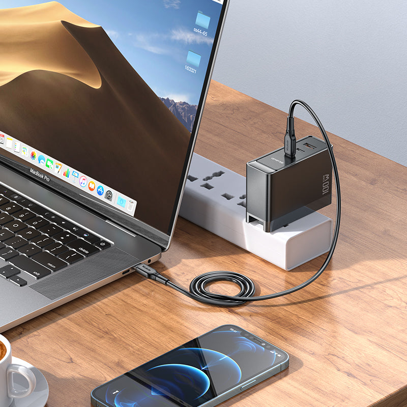 100W 2C+1A GAN Universal Travel Adapter  (UK/US/EU)