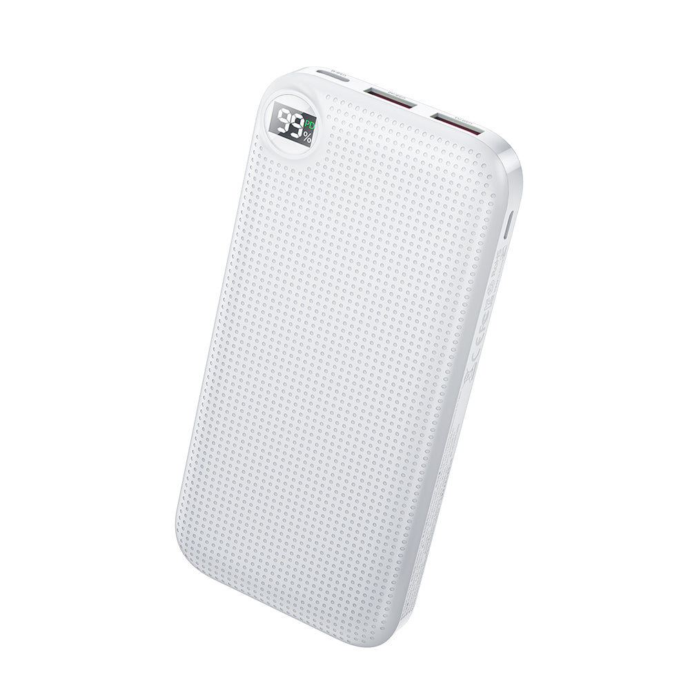 Longan Series 22.5W PD+QC 10000 mAh Power  Bank with Digital Display