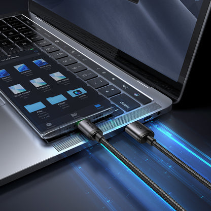 USB-A to USB-C Cable with  Charging Light 1m