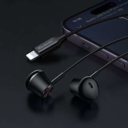 Lightning Wired Earphone (Flat-ear Version)