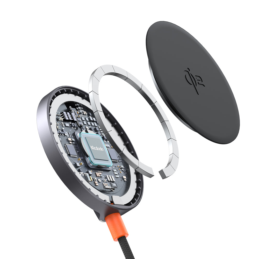 15W Qi2 Magnetic Wireless Charging Pad  (Qi2 Officially Certified)