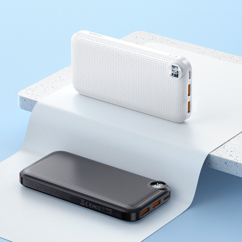 Longan Series 22.5W PD+QC 10000 mAh Power  Bank with Digital Display