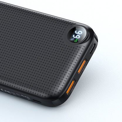 Longan Series 22.5W PD+QC 10000 mAh Power  Bank with Digital Display