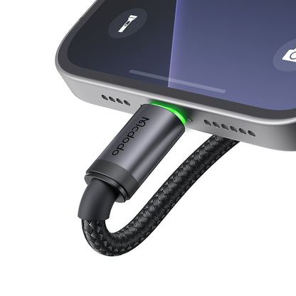 36W USB-C to Lightning  Cable with Charging Light 1m