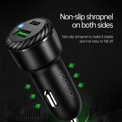 38W 1C+1A PD Fast Car Charger
