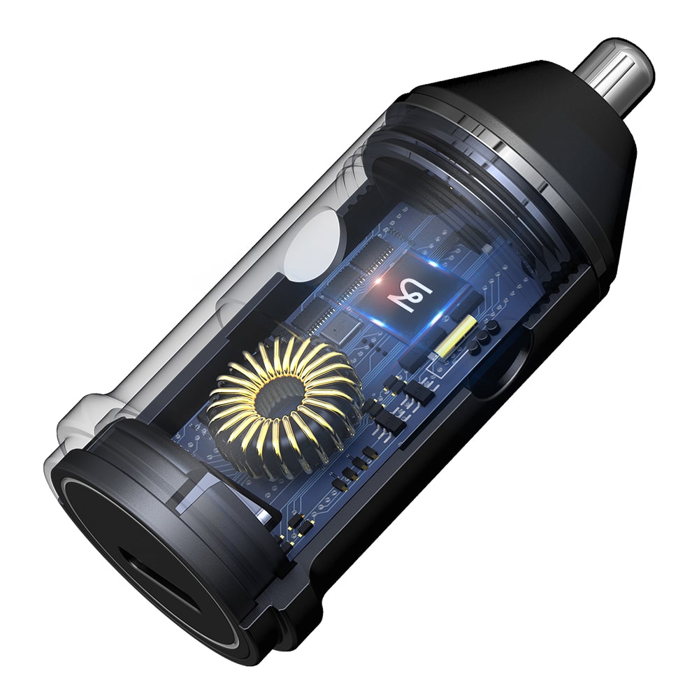 Bullet Series Type C 20W PD Car Charger