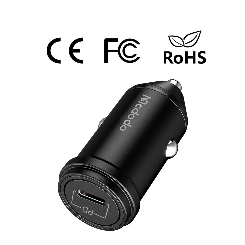 Bullet Series Type C 20W PD Car Charger