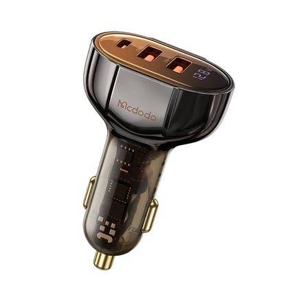 Mcdodo 100W 3-Port Digital Display PD Car Charger