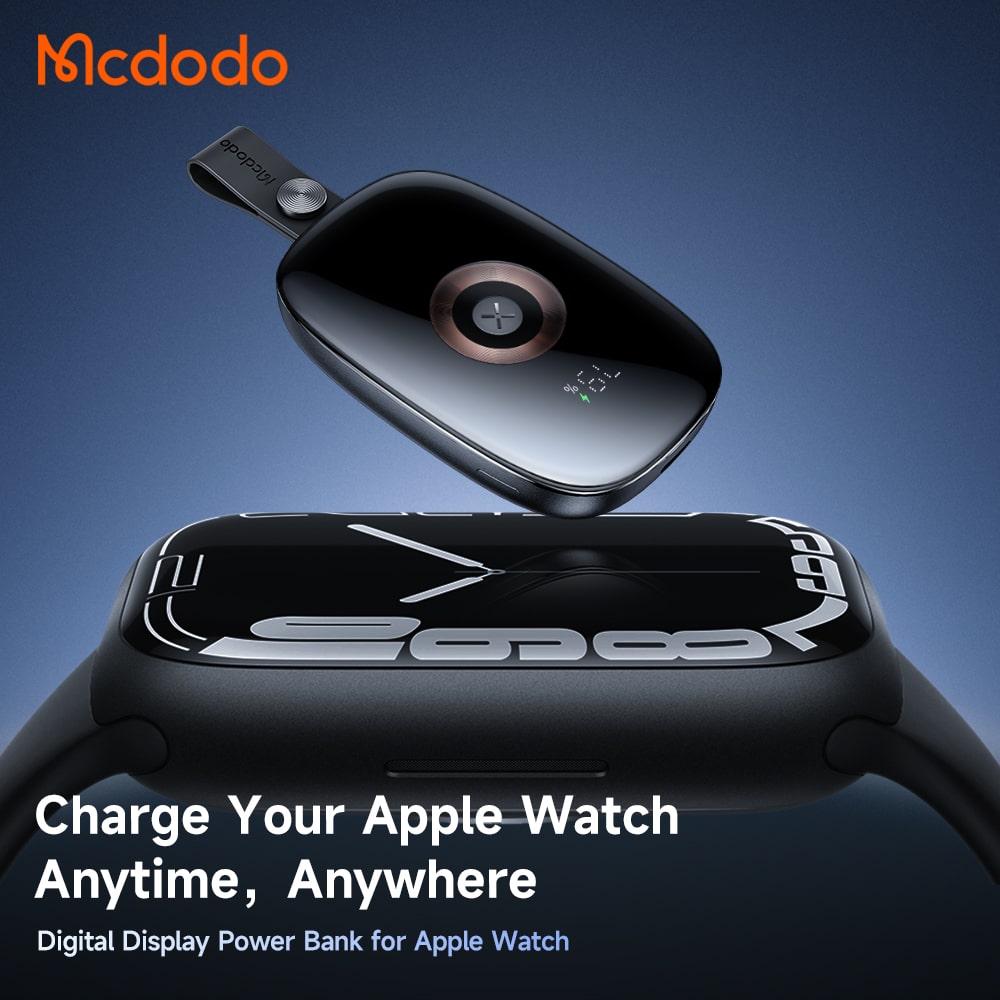 Mcdodo 1200mAh Portable Magnetic Wireless Power Bank For Apple Watch