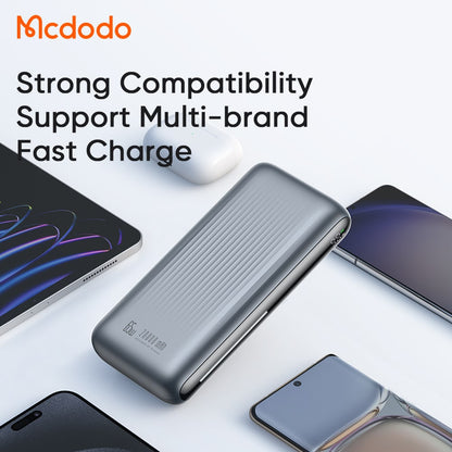 Mcdodo 20000mAh 65W Light Interaction Digital Display Power Bank