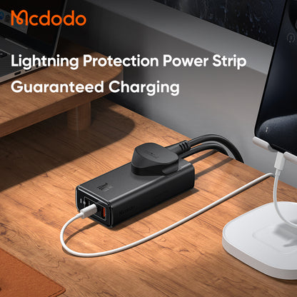 Mcdodo 4 in 1 70W GaN Surge Protection Power Strip