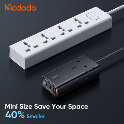 Mcdodo 4 in 1 70W GaN Surge Protection Power Strip